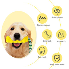 heqxwl diseño maíz limpia dientes durante la diversión