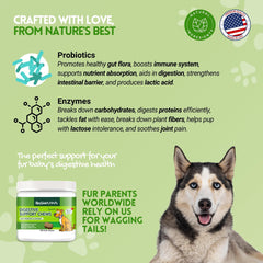Herbion Pets: enzimas digestivas descomponen carbohidratos para mejor absorcion