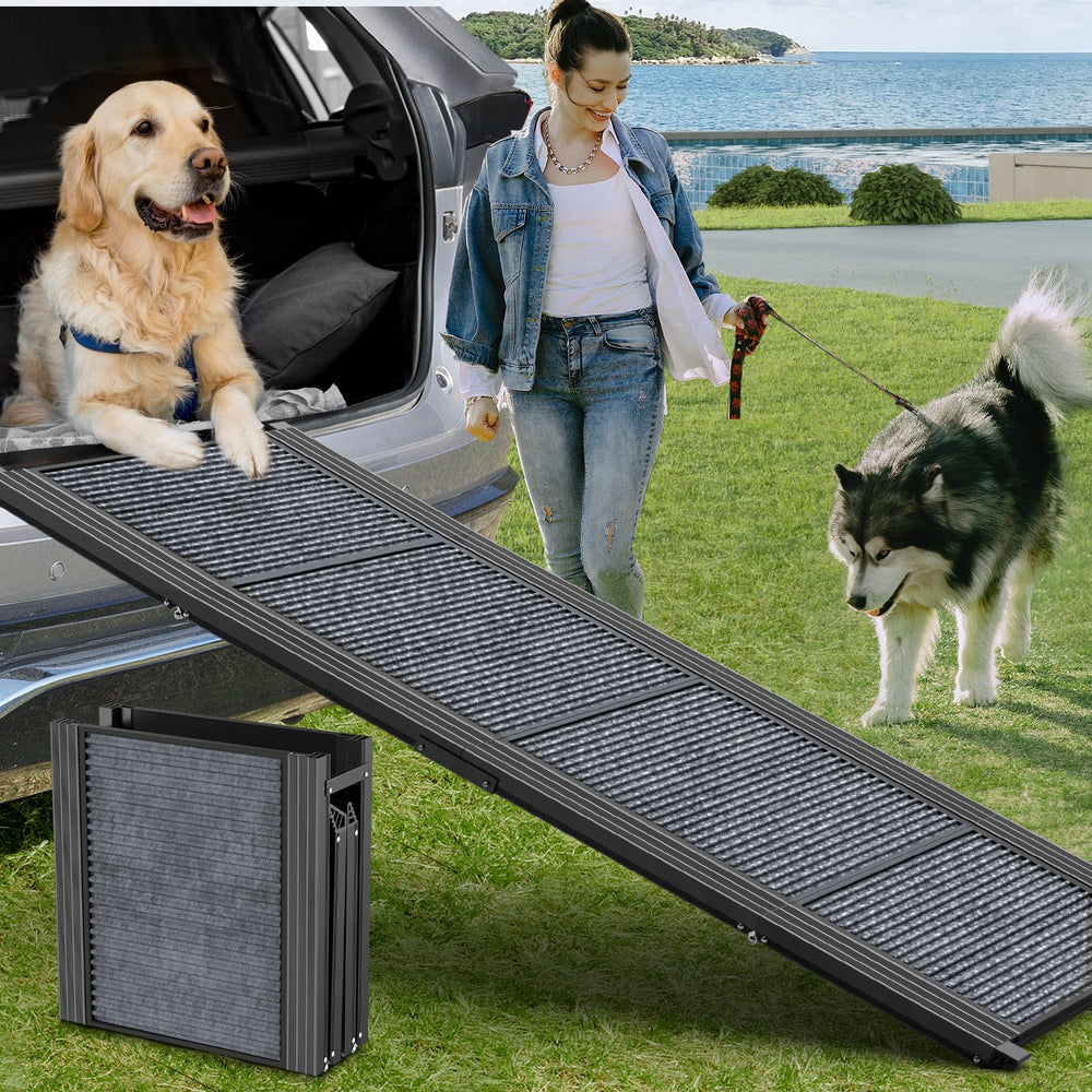 HerCcreta wigge rampa para perros con superficie antideslizante y buena tracción