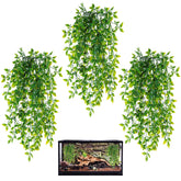 HERCOCCI Reptile Plants colgante: refugio colorido para reptiles y área de trepar.