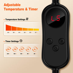 herehomi temporizador para cama de gatos, uso seguro programable