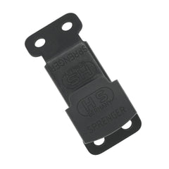 Herm Sprenger ClicLock: hebilla negra para collar de adiestramiento, montaje y cierre sencillo.