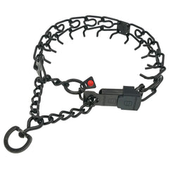Herm Sprenger collar-clicklock, cierre práctico que facilita ponérselo y quitarlo.