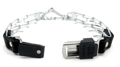 Collar Herm Sprenger prong con ajuste rápido para entrenamiento.