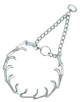 Herm Sprenger Ultra-Plus collar con puntas y plato central para entrenamiento controlado.