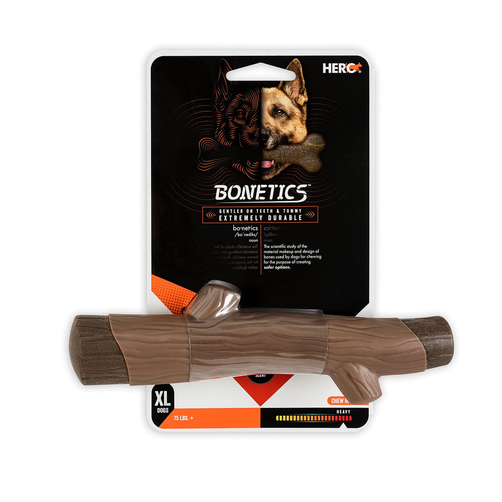 Hero Bonetics Stick con aroma a madera para morder y jugar