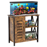 Herture soporte para acuario 20-29 galones con base estable para tanques grandes