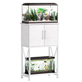 Herture: soporte para acuario 5-10 galones con superficie estable para observación.