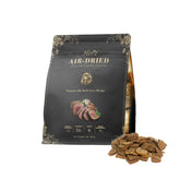 Herz venado-higado-pato 1lb frente de empaque, ideal para una dieta natural de perros.