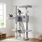 Hey-brother arbol-gato 53 pulgadas torre interior: perfecto para trepar y descansar
