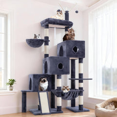 Hey-brother arbol-gato con escalera de 3 condos para trepar seguro