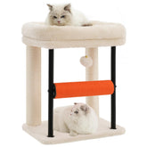 Hey-brother árbol para gatos con cama acolchada, rincón cómodo para siestas.
