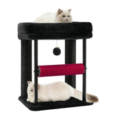 Hey-brother arbol-gatos-torre-con-cama, descanso cómodo para gatitos en interiores.