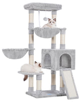 Hey-brother arbol-gatos torre interior con cama acolchada para descanso cómodo.