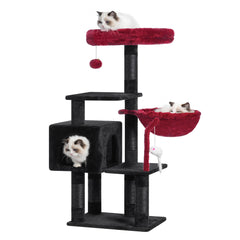 Heybly arbol-gato-juguete-torre: estimula trepar y juego interactivo en casa.