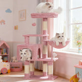 Heybly arbol gatos: plataforma superior removible para descanso cómodo.