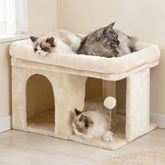 Heybly Gato Arbol: percha superior de 14 pulgadas para relajarse