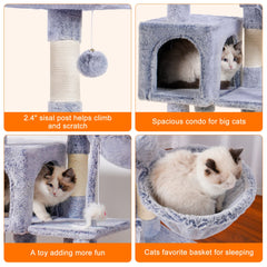 Heybly postes sisal para gatos duraderos para rascar.