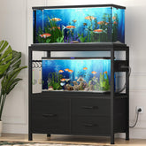 Heybly: soporte superior para acuario de 20-29 galones, estabilidad y vista clara.