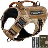 HEYCAHVA arnés táctico desértico para perros, ideal para aventuras al aire libre