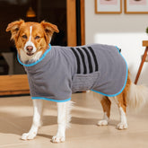 HezzLuv toalla envoltorio microfibra para perro, secado rápido