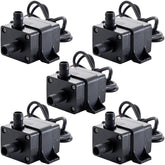 hiBCTR bomba 12V brushless para acuarios, flujo estable y silencioso.