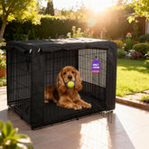 HiCaptain cobertor de jaula para perro 48 pulgadas mejora ventilación