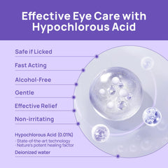 Botella de HICC PET 150 ml, dosis precisa para ojos.