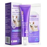HICC PET Gel dental en tubo para limpieza dental.