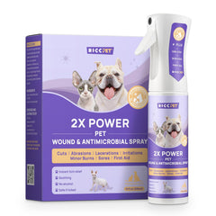 HICC PET spray zona caliente para alivio suave en perros y gatos