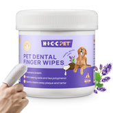 HICC PET toallitas dientes para perros y gatos para limpieza rápida