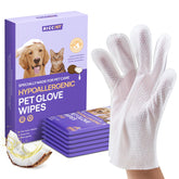 HICC PET toallitas-guante limpian y desodorizan perros y gatos para un pelaje fresco.