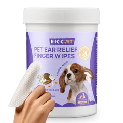 Toallitas HICC PET para orejas, limpieza suave de cerumen en perros y gatos