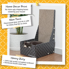 Hide & Scratch: refugio acogedor que protege muebles y ofrece descanso
