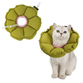 Cono Hidream para gato suave, vista frontal, comodidad y protección.