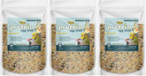 Higgins Alimento proteico para huevos, paquete de 3 unidades de 1,1 libras para aves.