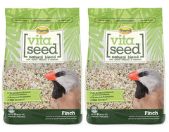 Higgins Vita Seed: bolsa de 2 lb, mezcla natural para pajaros, nutrición diaria