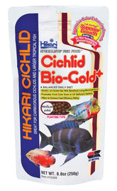 Hikari Bio-Gold: pellets flotantes para ciclidos, facilita observar la ingesta.