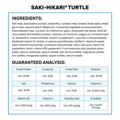 Hikari Saki-Turtle Sticks textura de palitos para liberación suave en agua