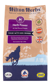 Hilton Herbs Herb Power, botella para caballos, apoyo diario a la salud.