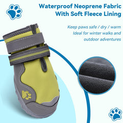 Hipaw botas impermeables mantienen las patas secas bajo lluvia