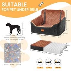 HiPetpy base antideslizante mantiene el asiento estable durante el viaje.