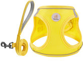 Arnés Hipubby para perro, vista general del chaleco transpirable en color amarillo.