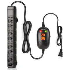 HiTauing calentador de acuario con pantalla digital para ajustar temperatura con precisión.