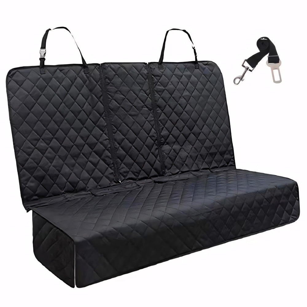 HNCPSY cubre asiento trasero impermeable para perros, protege del agua y desorden.