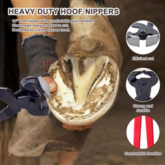 HNONPW cuchillo para cascos de doble cara, mayor palanca y confort durante el trabajo