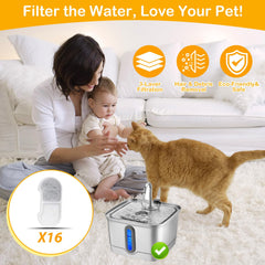 HOETEK esponjas para filtro SEIRMEP 101oz, mejoran la filtración y la claridad del agua.