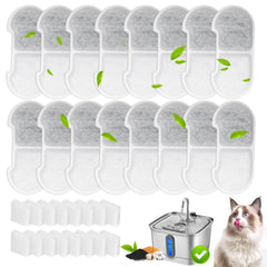 HOETEK filtros de repuesto SEIRMEP 101oz, agua fresca y segura para tu gato.
