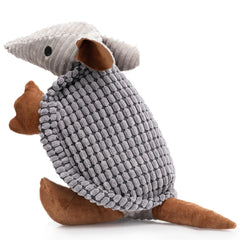 Hollypet Armadillo peluche para perros de 14 pulgadas, juego suave