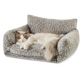 Hollypet cama-gato frente doble capa: siestas más cómodas
